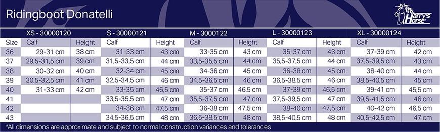 Чоботи Donatelli XS для верхової їзди, Harry's Horse 30000120 фото