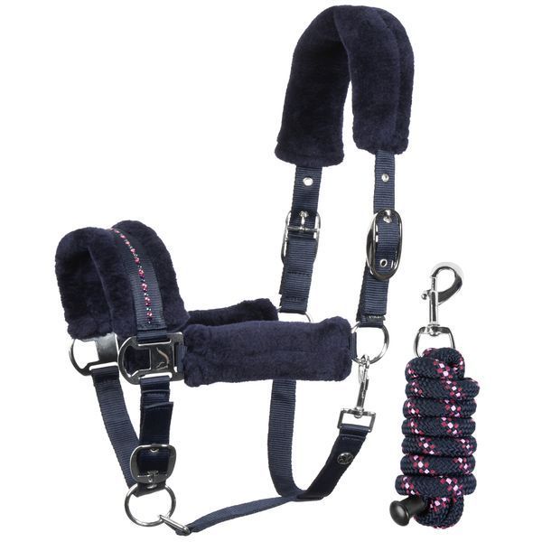 Недоуздок з чомбуром Denici Cavalli Purple Passion Crystal, Harry's Horse 31002490 фото