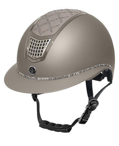 Шолом FP QUANTINUM 2.0 W-V SPOTLIGHT MATT SILVER для верхової їзди 515067 фото