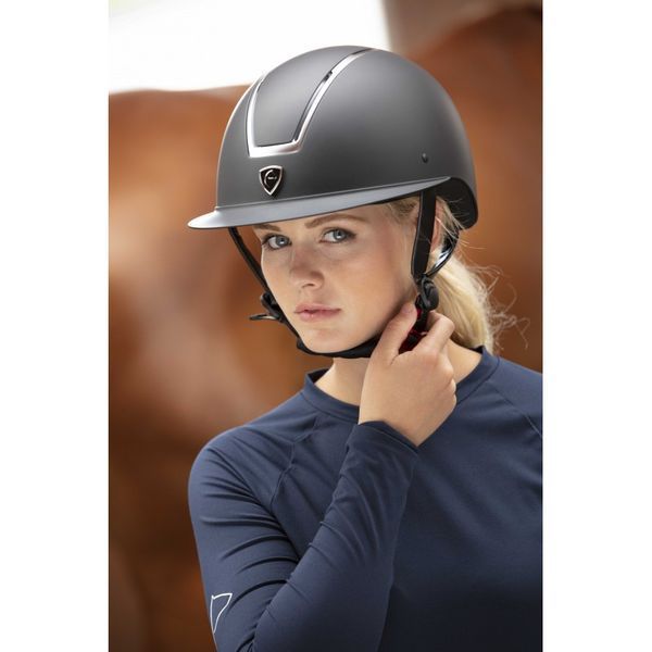 Шолом EQUITHEME - Glint Mat для верхової їзди, Ekkia 911463 фото