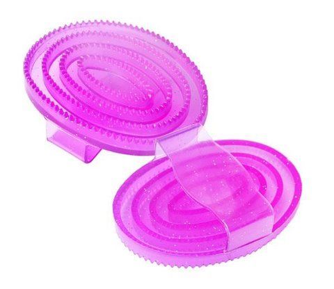 Скребниця START Gell glitter для коня 30140003-2 фото